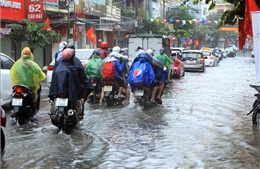 Hải Phòng: Mưa lớn gây ngập lụt nghiêm trọng nhất từ đầu mùa mưa bão năm nay