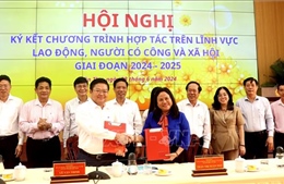 Cần Thơ và Thành phố Hồ Chí Minh ký kết hợp tác lĩnh vực lao động, người có công và xã hội