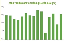 Sáu tháng, kinh tế Việt Nam tăng trưởng tích cực