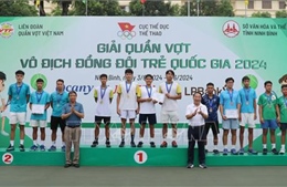 Bế mạc Giải Quần vợt vô địch đồng đội trẻ quốc gia 