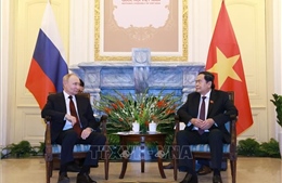 Chủ tịch Quốc hội Trần Thanh Mẫn hội kiến Tổng thống Liên bang Nga Vladimir Putin