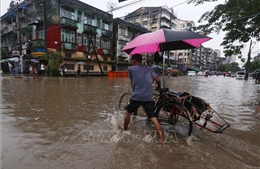 Gần 2.000 hộ gia đình sơ tán do nước sông dâng cao tại miền Bắc Myanmar