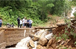 Khẩn trương khắc phục thiệt hại do mưa, lũ ở huyện vùng cao Quan Hoá