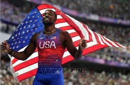 Olympic 2024: Noah Lyles - Người kế thừa &#39;ngai vàng&#39; của Usain Bolt