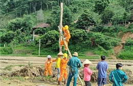 Sơn La: Tập trung cấp điện trở lại cho người dân sau mưa lũ