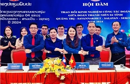 Gặp gỡ hữu nghị thanh niên 4 tỉnh của Việt Nam và Lào