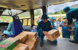 Tiếp nhận, phân bổ hàng viện trợ khẩn cấp từ nhà tài trợ nước ngoài cho địa phương thiệt hại do bão số 3