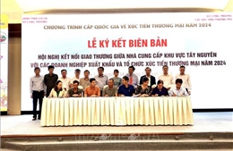 Kết nối giao thương giữa nhà cung cấp Tây Nguyên với doanh nghiệp xuất khẩu