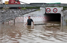 Chỉ còn vài điểm ngập úng trên địa bàn Hà Nội