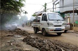 Yên Bái đảm bảo vệ sinh môi trường sau mưa lũ