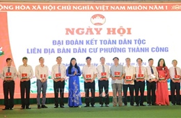 Ngày hội Đại đoàn kết toàn dân tộc gắn kết các gia đình, tương thân tương ái