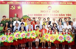 Tổng Bí thư Tô Lâm dự Ngày hội Đại đoàn kết toàn dân tộc tại phường Quán Thánh, Hà Nội