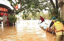 Quảng Bình: Mưa lớn khiến 1 người mất tích, nhiều nơi ngập cục bộ và cô lập