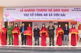 Khánh thành và bàn giao các trụ sở Công an xã, thị trấn tại Lào Cai