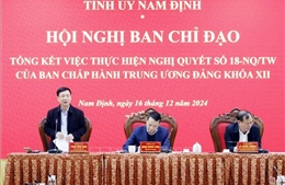 Tinh gọn bộ máy: Nam Định dự kiến giảm 5 sở, ban, ngành sau sắp xếp