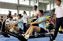 160 vận động viên tranh tài tại Giải Rowing máy vô địch Quốc gia 2024