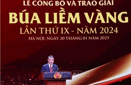 Phát động Giải báo chí Búa liềm vàng lần thứ X - năm 2025