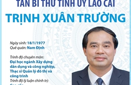 Tân Bí thư Tỉnh ủy Lào Cai Trịnh Xuân Trường