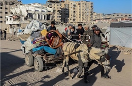 Israel phát cảnh báo sơ tán tại 14 khu vực ở Gaza