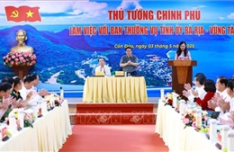Thủ tướng làm việc với Ban Thường vụ Tỉnh uỷ Bà Rịa - Vũng Tàu