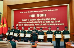 Gắn kết việc thực hiện Chỉ thị số 05 với các phong trào thi đua yêu nước trong toàn quân