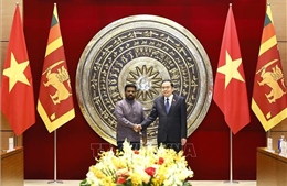 Chủ tịch Quốc hội Trần Thanh Mẫn hội kiến Tổng thống Sri Lanka