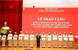 Xây dựng Công an Hà Giang trở thành &#39;lá chắn thép&#39; giữ bình yên cho nhân dân