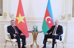Tổng Bí thư Tô Lâm hội đàm hẹp với Tổng thống Azerbaijan Ilham Aliyev