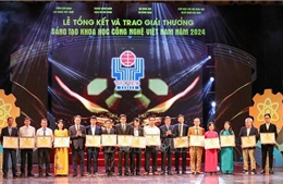 43 công trình đoạt Giải thưởng Sáng tạo khoa học công nghệ Việt Nam năm 2024