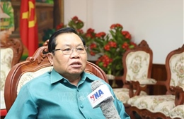 Chủ tịch Hội cựu chiến binh Lào ca ngợi chiến thắng lịch sử 30/4/1975
