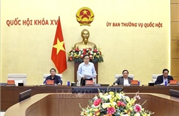 Bí thư Đảng ủy Quốc hội, Chủ tịch Quốc hội Trần Thanh Mẫn chủ trì phiên họp về công tác nhân sự