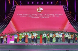 TP Hồ Chí Minh tuyên dương 90 gia đình văn hóa - hạnh phúc tiêu biểu