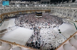 Hơn 1 triệu tín đồ Hồi giáo tới Mecca dự lễ hành hương Hajj