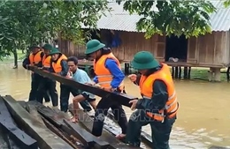 Hầu hết các phụ tải bị gián đoạn do bão số 1 đã được khôi phục cấp điện