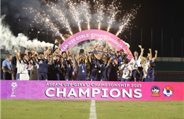 Đội tuyển U19 nữ Thái Lan vô địch Giải U19 nữ Đông Nam Á 2025