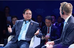 Thủ tướng Phạm Minh Chính đối thoại chính sách tại Hội nghị WEF Thiên Tân
