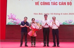 Công an tỉnh Yên Bái công bố quyết định về công tác cán bộ