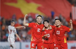 Đội tuyển nữ Việt Nam thắng thuyết phục 6-0 trước nữ UAE