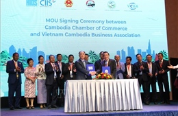 Việt Nam và Campuchia thúc đẩy hợp tác, kết nối giao thương