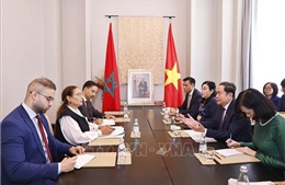Chủ tịch Quốc hội Trần Thanh Mẫn tiếp Chủ tịch Nhóm Nghị sỹ Hữu nghị Maroc - Việt Nam