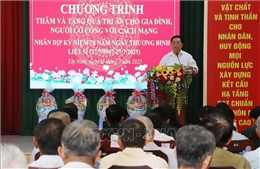 Trưởng Ban Tuyên giáo và Dân vận Trung ương Nguyễn Trọng Nghĩa: Chăm lo tốt hơn đời sống vật chất, tinh thần cho người có công