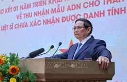 Thủ tướng Phạm Minh Chính: Xác minh danh tính liệt sĩ là bổn phận thiêng liêng, là mệnh lệnh từ trái tim