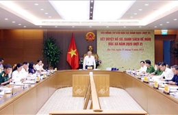 Hội đồng tư vấn đặc xá năm 2025 duyệt danh sách đề nghị tha tù trước thời hạn dịp 80 năm Quốc khánh