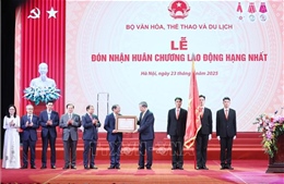 Tổng Bí thư và Thủ tướng dự Lễ kỷ niệm 80 năm Ngày truyền thống ngành Văn hoá