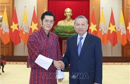 Tổng Bí thư Tô Lâm tiếp Quốc vương Bhutan