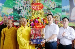 Chúc mừng các chức sắc Phật giáo và tăng ni, phật tử nhân lễ Vu Lan