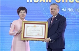 Tổng Bí thư Tô Lâm trao Huân chương Hồ Chí Minh lần thứ ba cho Thông tấn xã Việt Nam