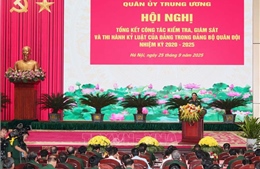 Quân đội thực hiện nghiêm quy định về kiểm soát quyền lực, phòng, chống tham nhũng, tiêu cực