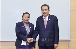 Chủ tịch Quốc hội Trần Thanh Mẫn gặp Phó Chủ tịch Quốc hội Lào