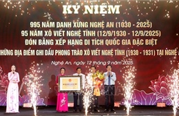 Lễ kỷ niệm 995 năm danh xưng Nghệ An, 95 năm Xô Viết Nghệ Tĩnh